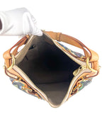 Louis Vuitton Multicolor Noir Monogram Leather Greta Shoulder Bag