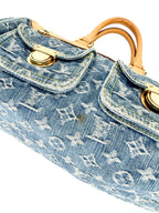 Louis Vuitton Monogram Blue Denim Neo Speedy