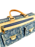 Louis Vuitton Monogram Blue Denim Neo Speedy