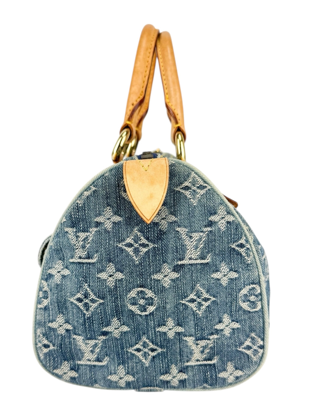Louis Vuitton Monogram Blue Denim Neo Speedy