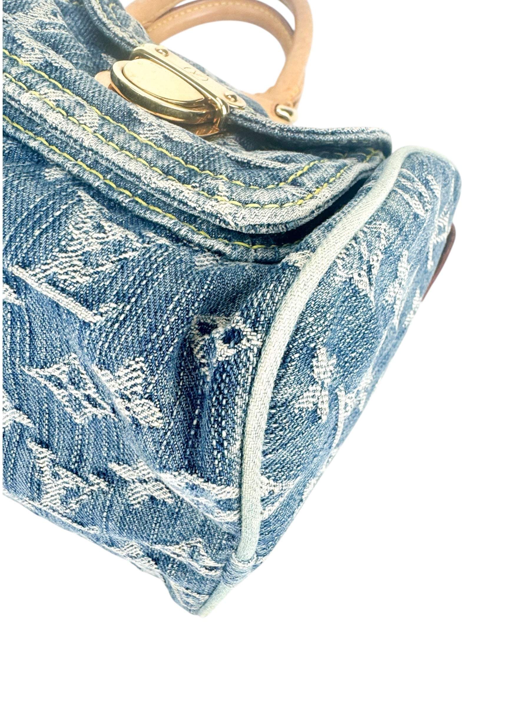 Louis Vuitton Monogram Blue Denim Neo Speedy