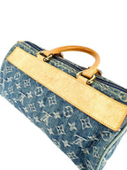 Louis Vuitton Monogram Blue Denim Neo Speedy