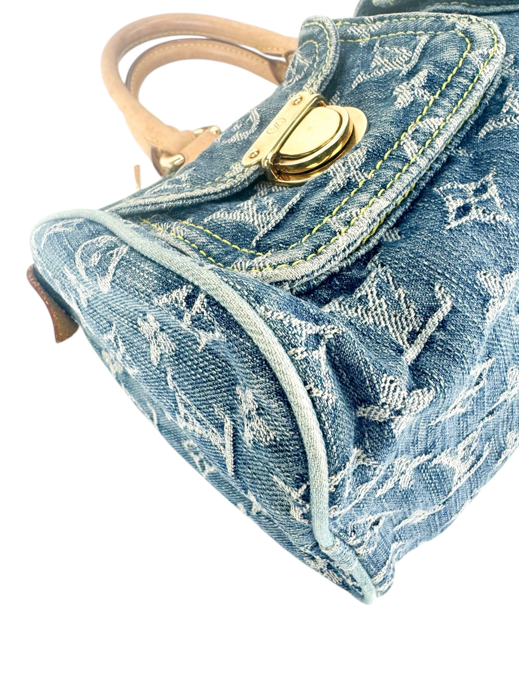 Louis Vuitton Monogram Blue Denim Neo Speedy