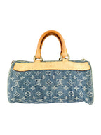 Louis Vuitton Monogram Blue Denim Neo Speedy