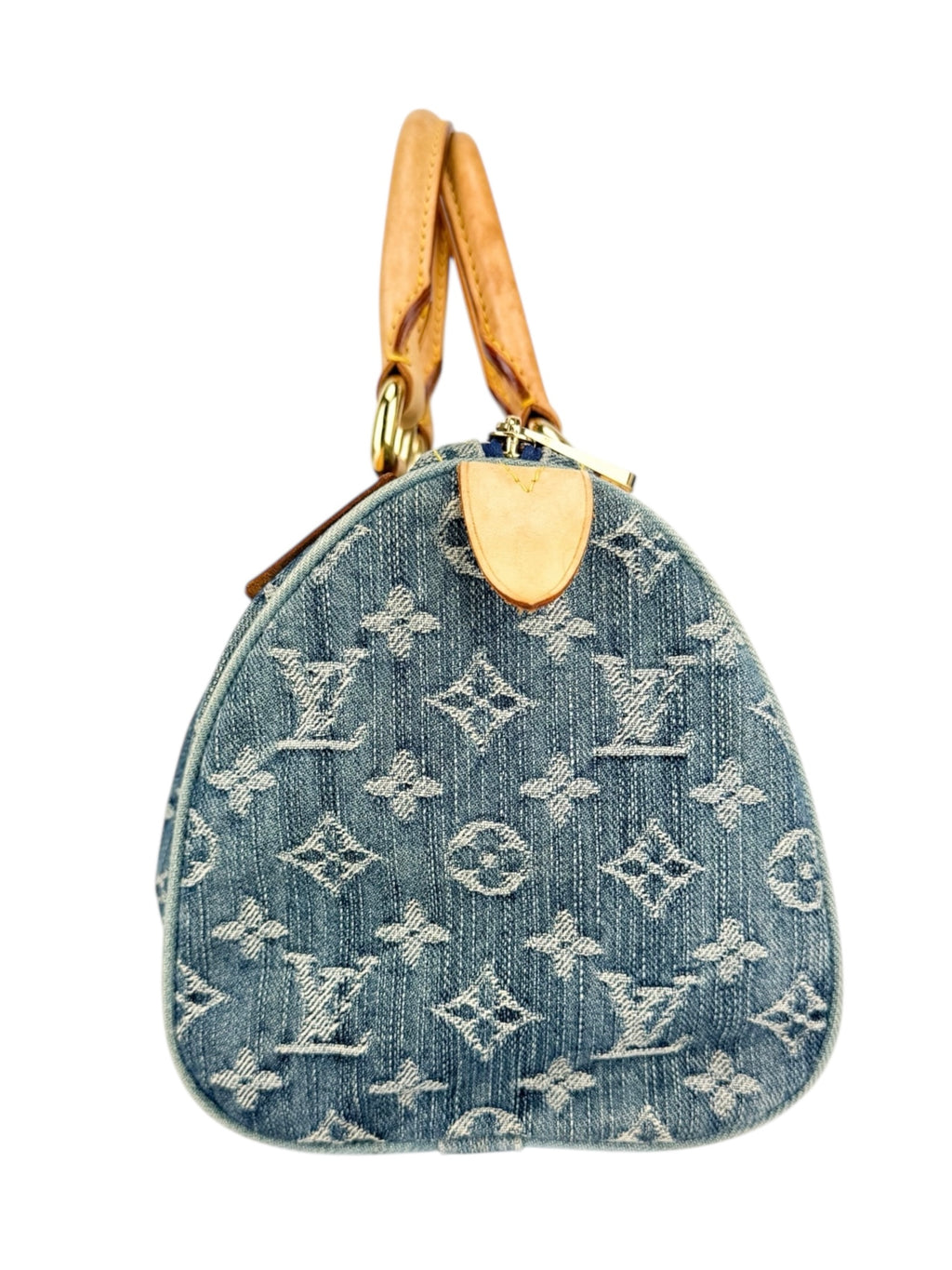 Louis Vuitton Monogram Blue Denim Neo Speedy
