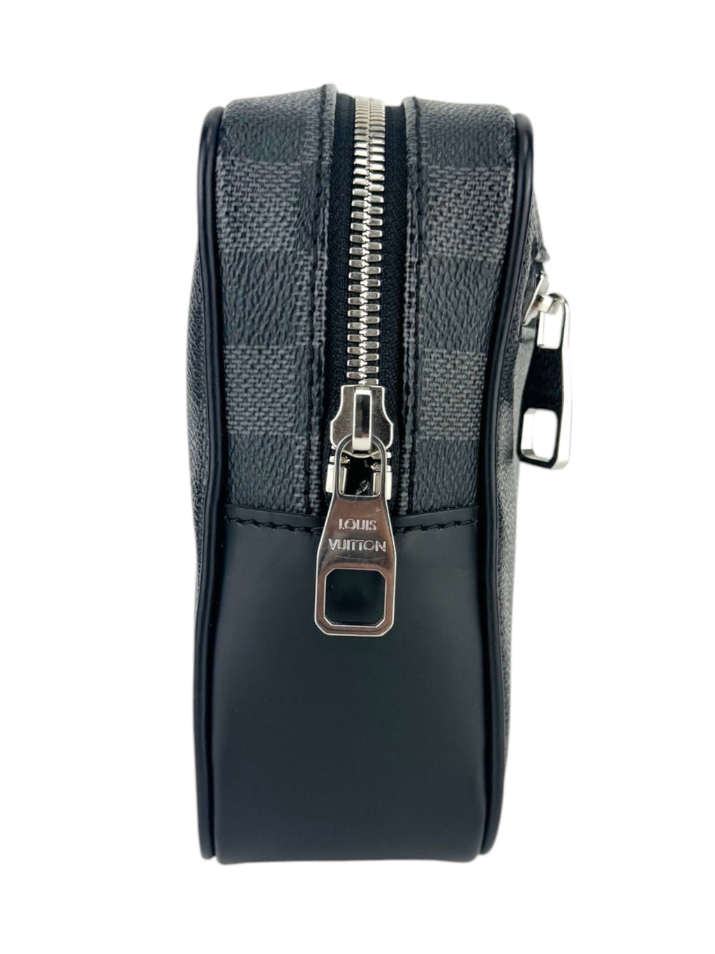 Louis Vuitton Damier Graphite Canvas Leather Kasai Clutch Bag