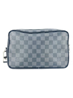 Louis Vuitton Damier Graphite Canvas Leather Kasai Clutch Bag