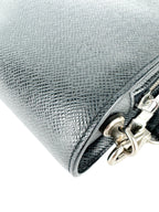 Louis Vuitton Black Taiga Leather Baikal Clutch Bag