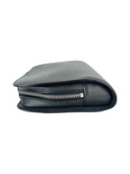 Louis Vuitton Black Taiga Leather Baikal Clutch Bag