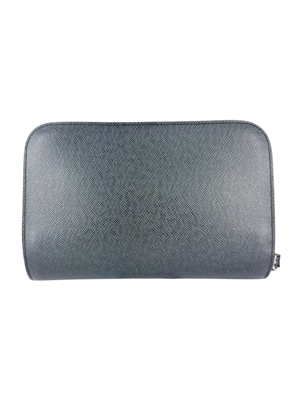 Louis Vuitton Black Taiga Leather Baikal Clutch Bag