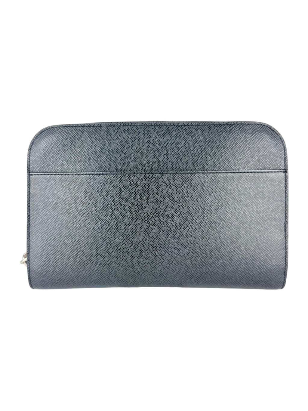 Louis Vuitton Black Taiga Leather Baikal Clutch Bag