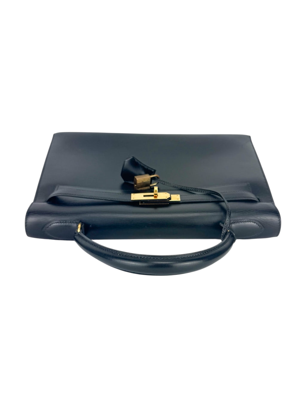 Hermes Black Box Calf Leather Kelly 32