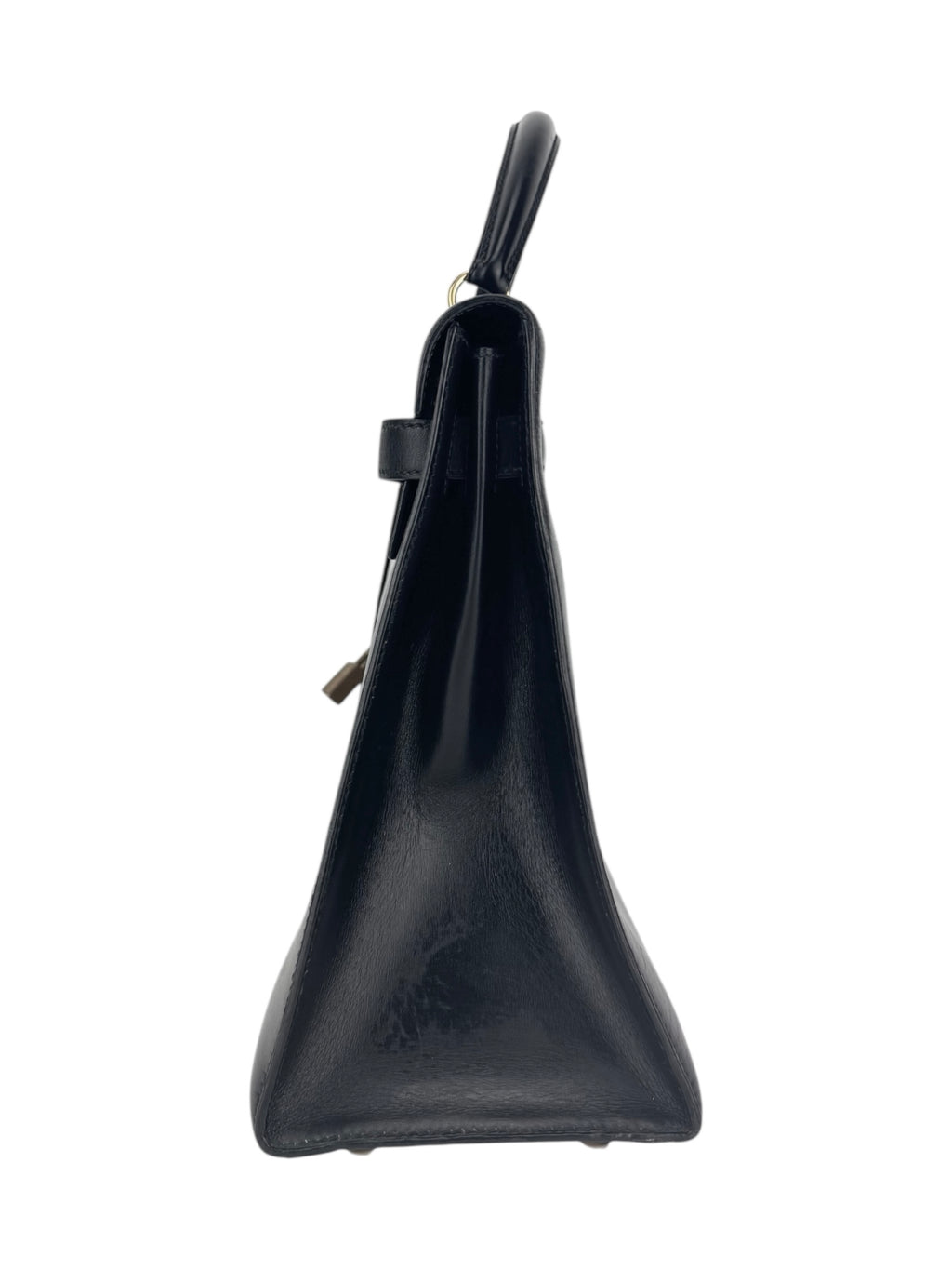 Hermes Black Box Calf Leather Kelly 32