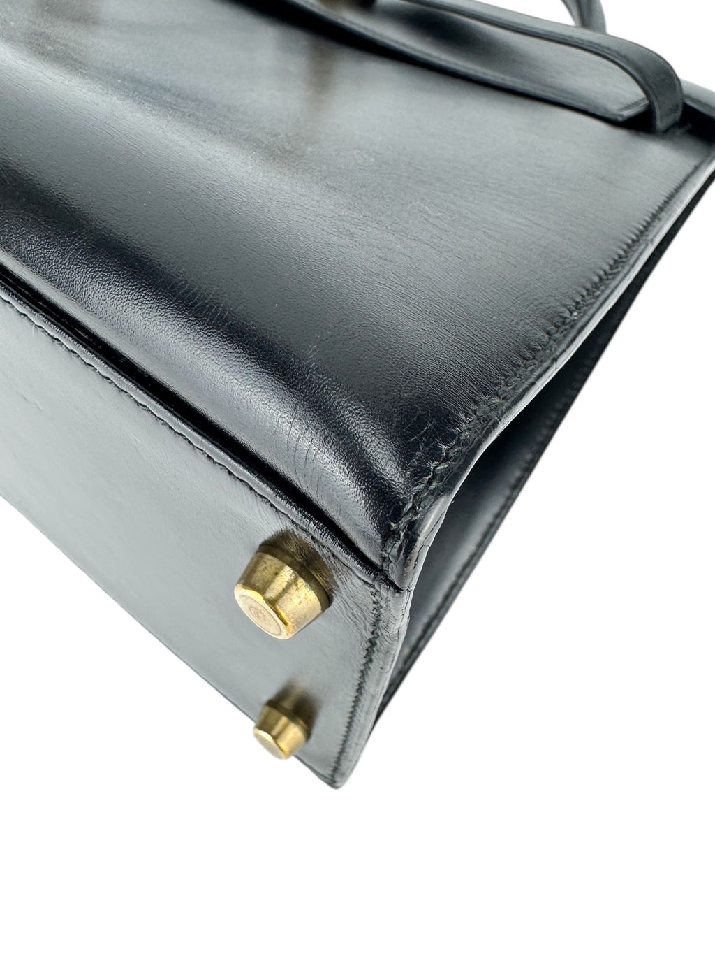 Hermes Black Box Calf Leather Kelly 32