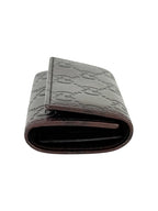 Gucci Brown Leather Guccissima 6 Ring Key Case Holder