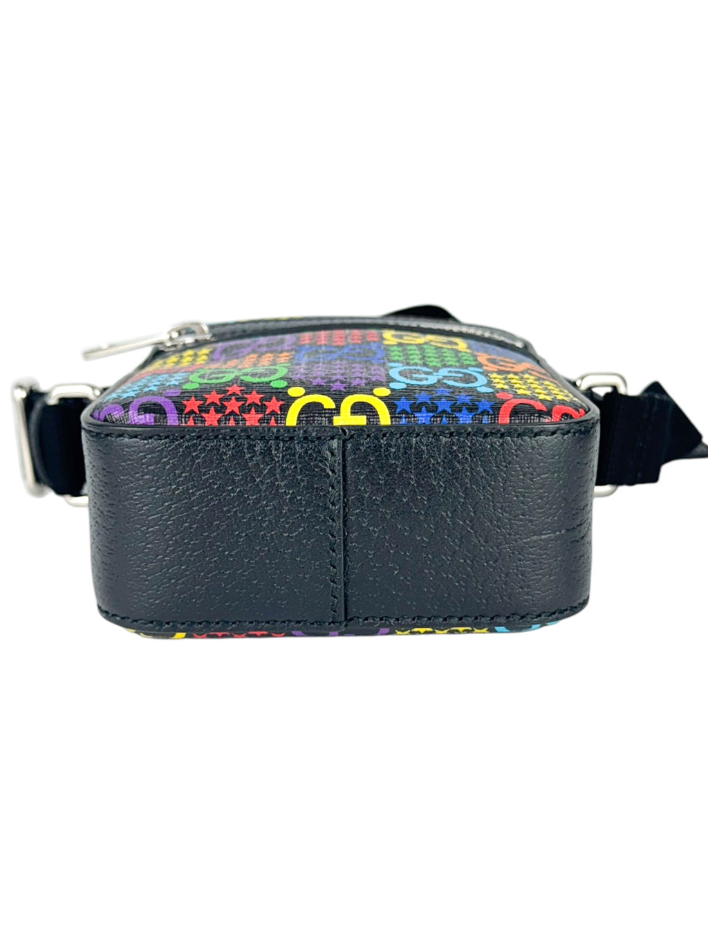 Gucci Multicolor Coated Canvas Leather GG Psychedelic Shoulder Bag