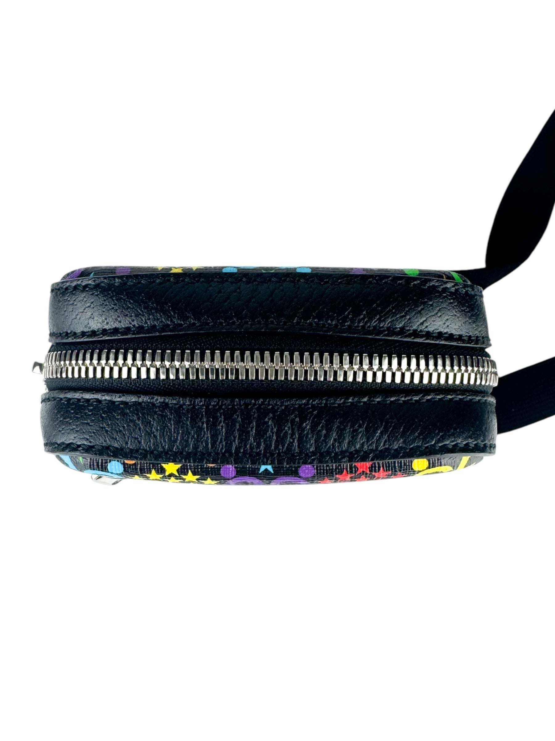 Gucci Multicolor Coated Canvas Leather GG Psychedelic Shoulder Bag