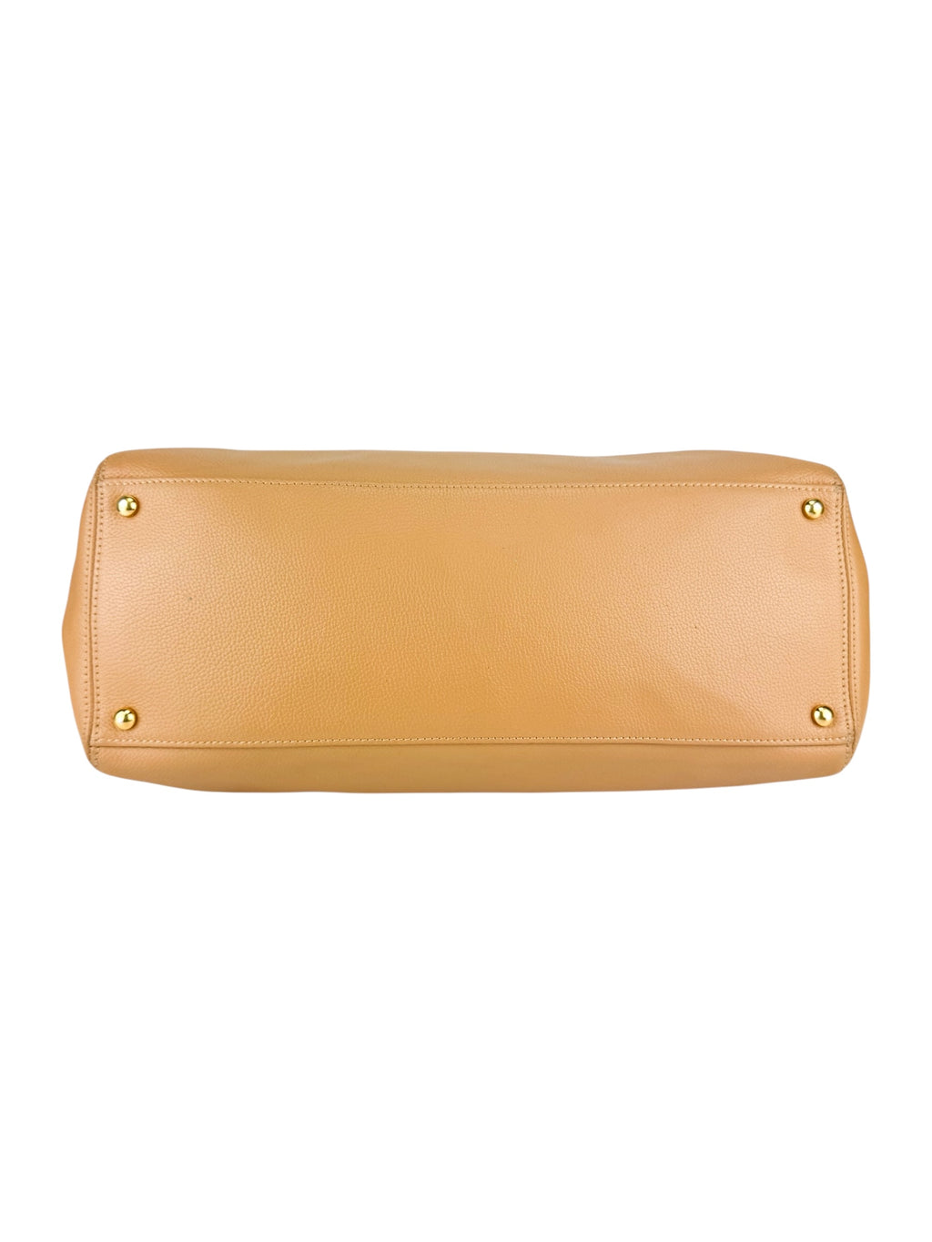 Chanel Beige Caviar Leather Cerf Executive Tote Bag