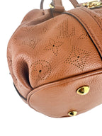 Louis Vuitton Brown Leather Mahina Luna Shoulder Bag PM