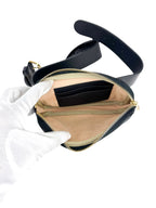 Gucci Patent Leather and Suede Ophidia Waistbag