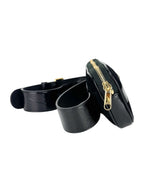 Gucci Patent Leather and Suede Ophidia Waistbag