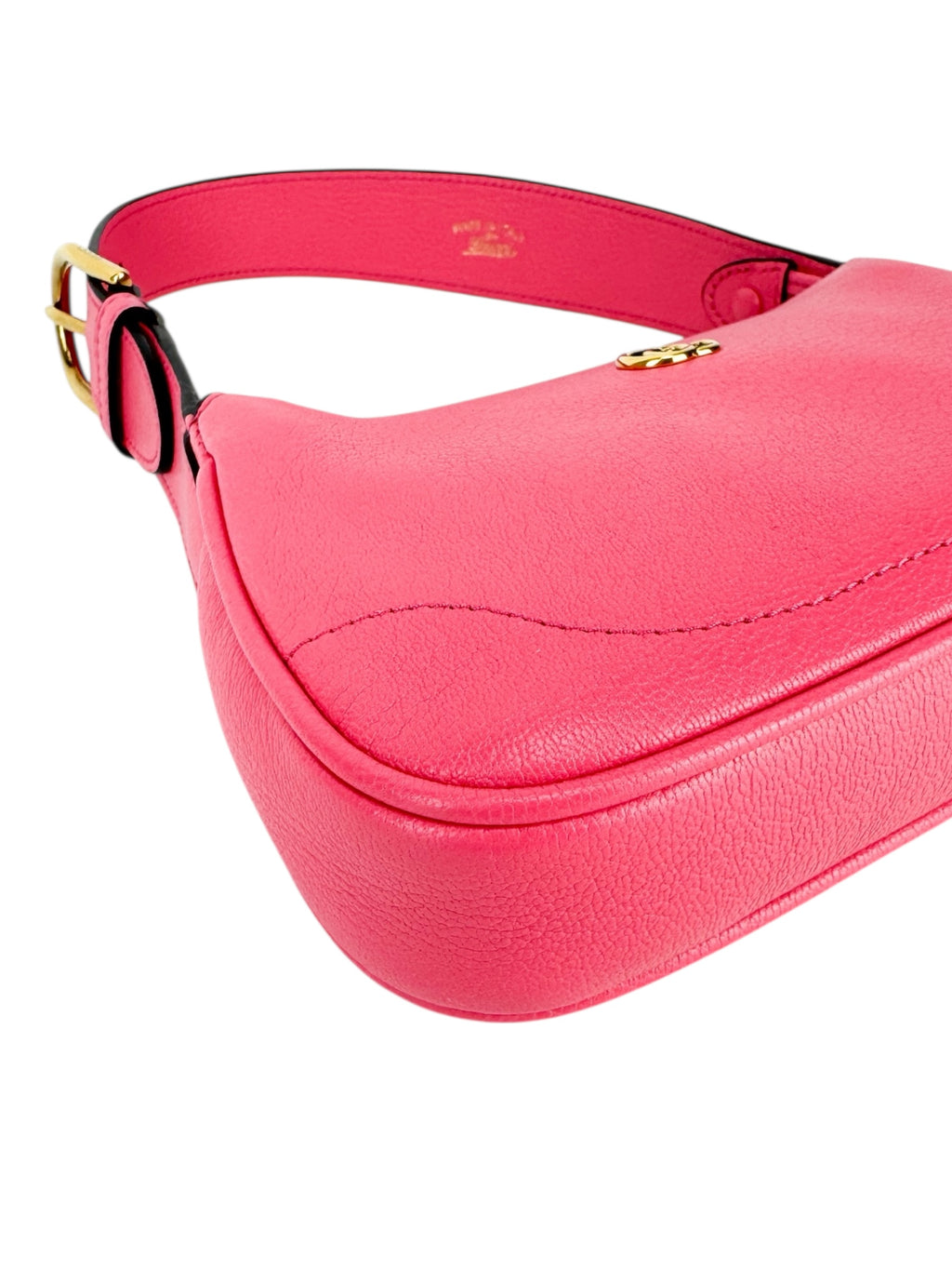 Gucci Pink Leather Aphrodite Shoulder Bag Mini