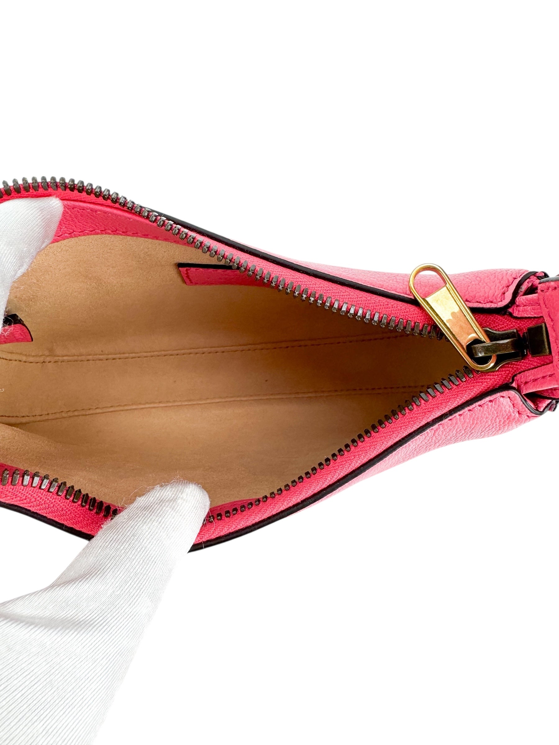 Gucci Pink Leather Aphrodite Shoulder Bag Mini