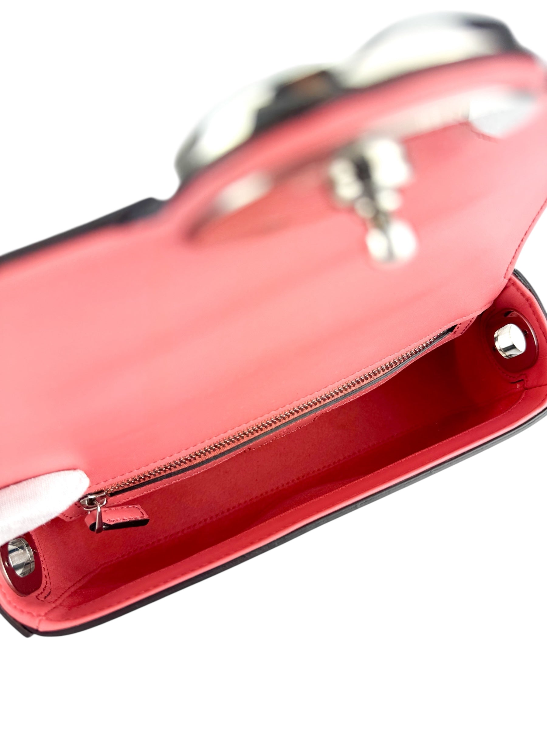 Gucci Pink Leather Petite GG Shoulder Bag Mini