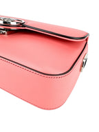 Gucci Pink Leather Petite GG Shoulder Bag Mini