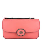Gucci Pink Leather Petite GG Shoulder Bag Mini