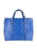 Gucci Royal Blue Large Guccissima Tote Bag