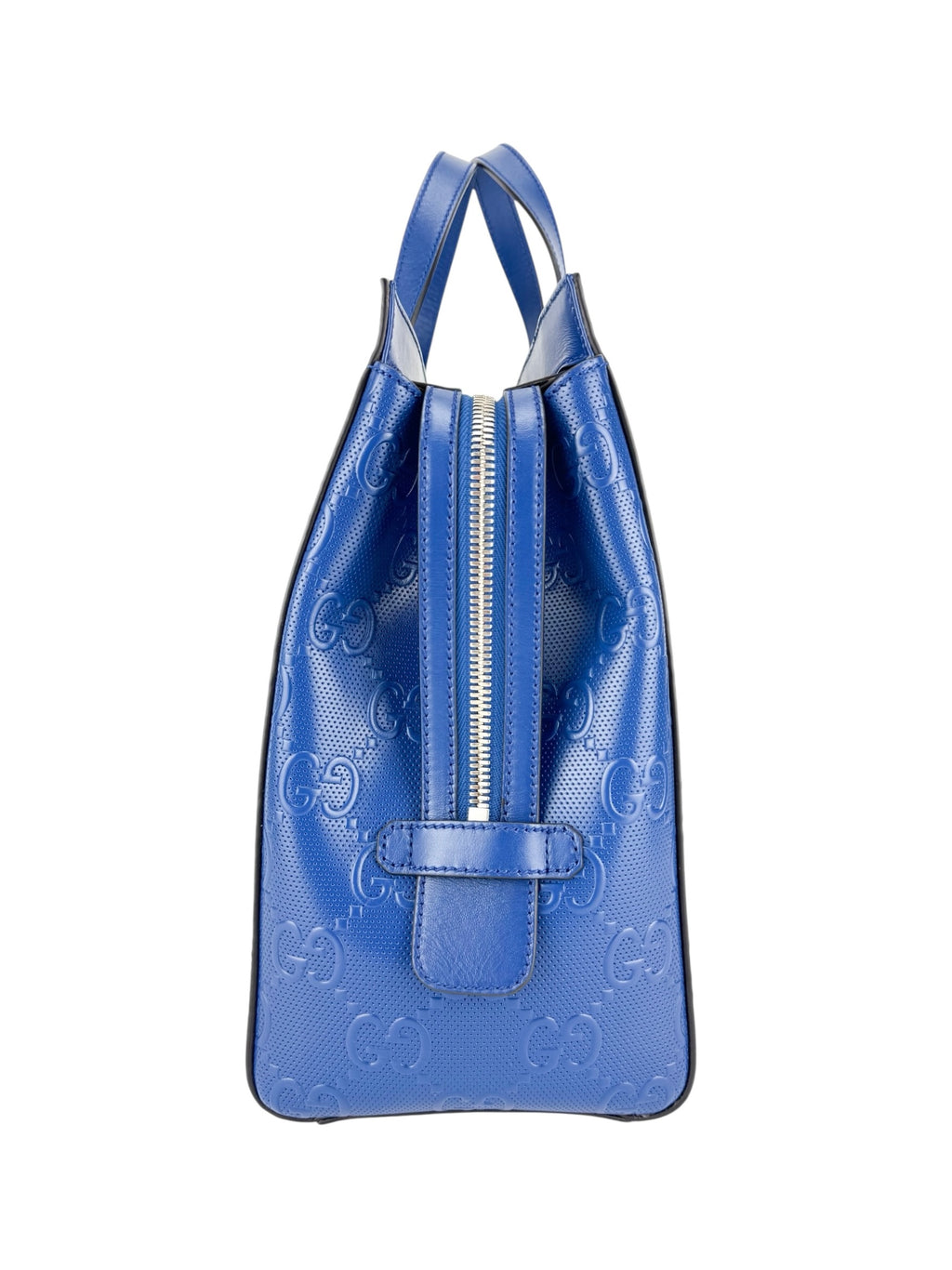 Gucci Royal Blue Large Guccissima Tote Bag