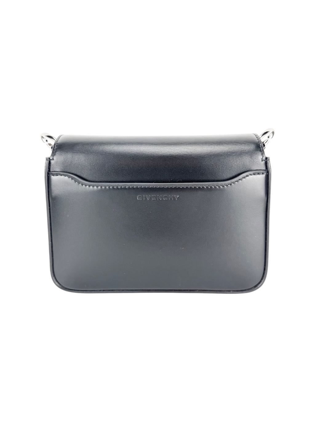 Givenchy X CHITO Black Box Calfskin Graffiti Effect Small 4G Shoulder Bag