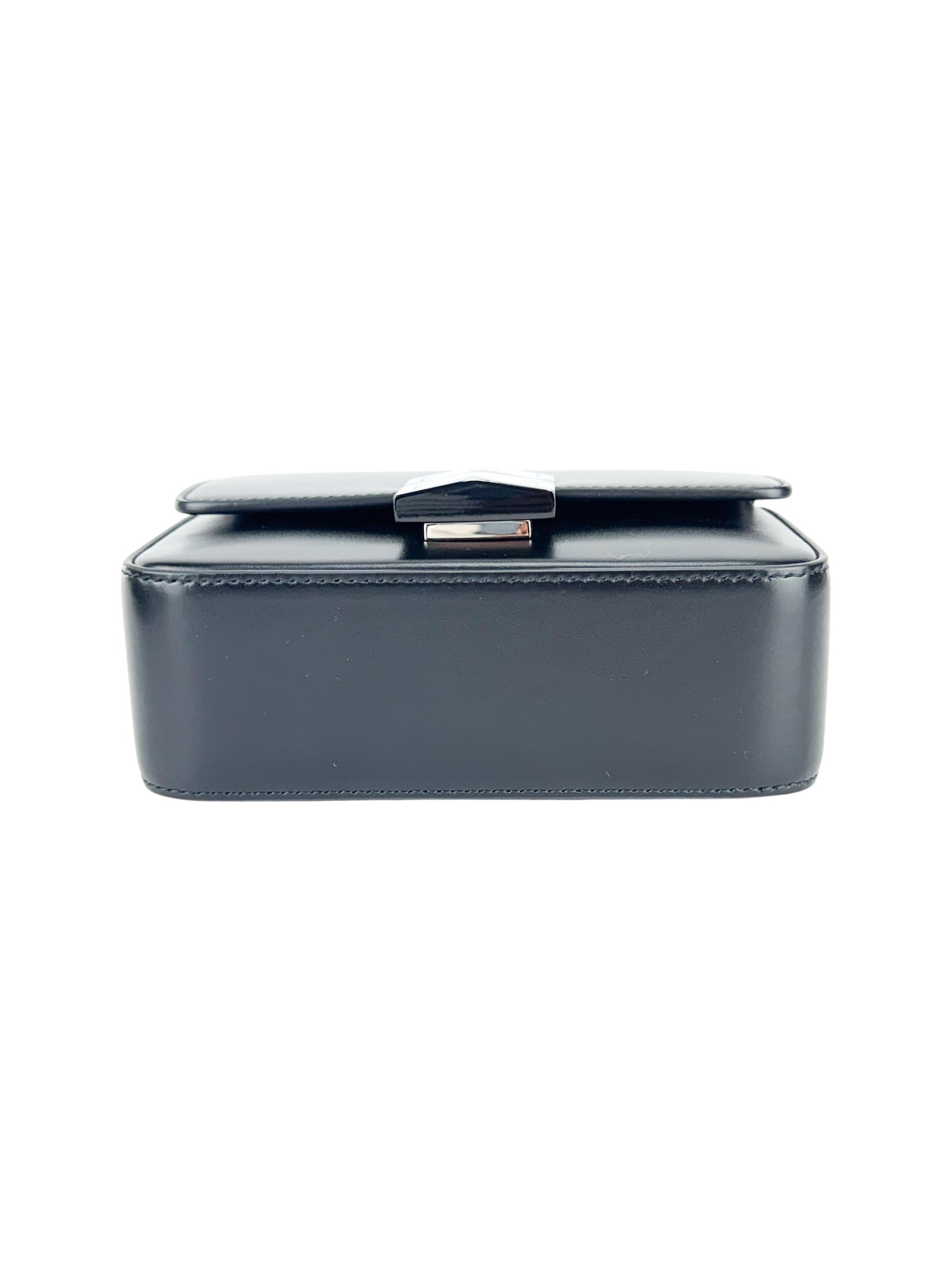 Givenchy X CHITO Black Box Calfskin Graffiti Effect Small 4G Shoulder Bag