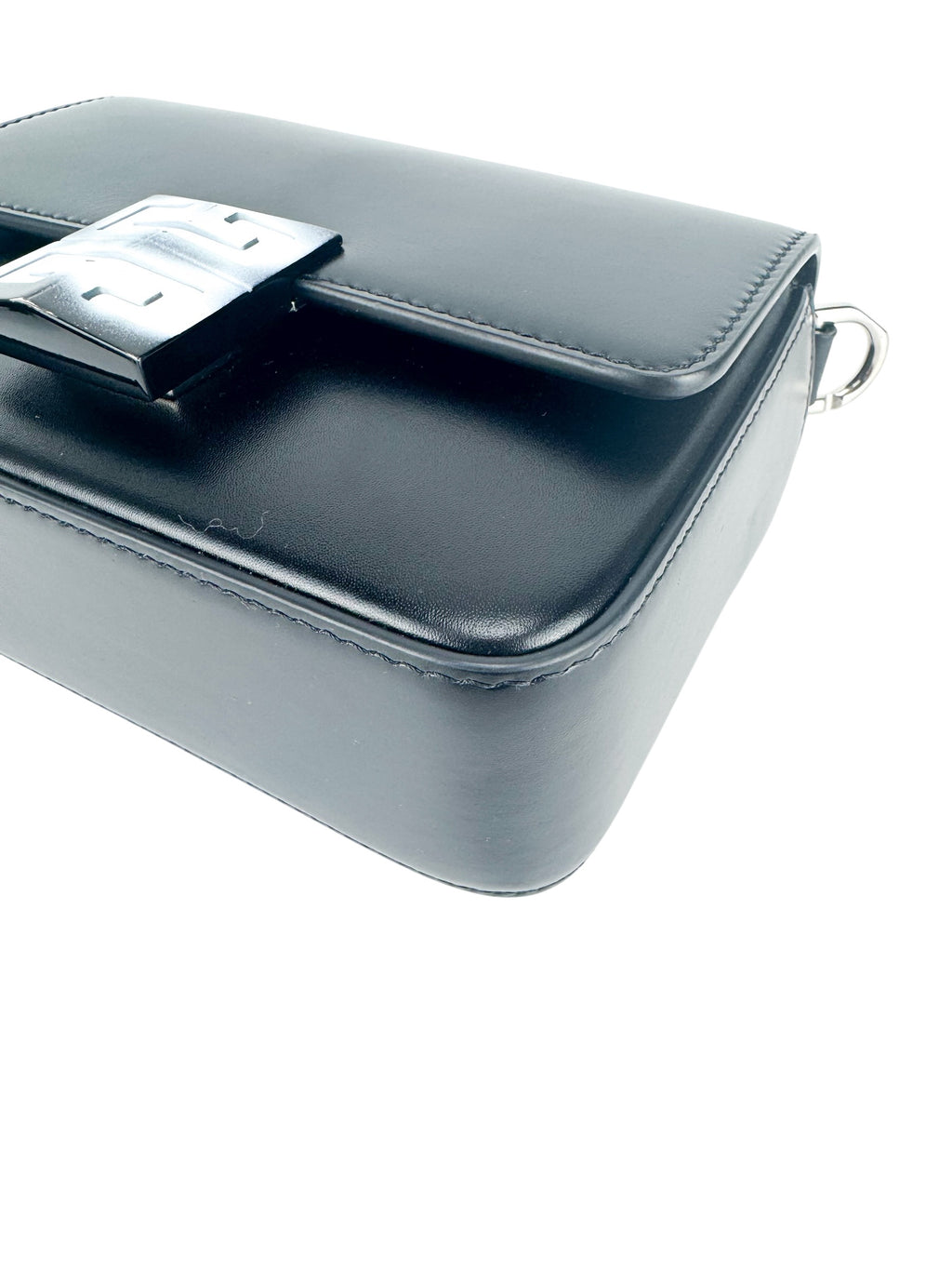 Givenchy X CHITO Black Box Calfskin Graffiti Effect Small 4G Shoulder Bag