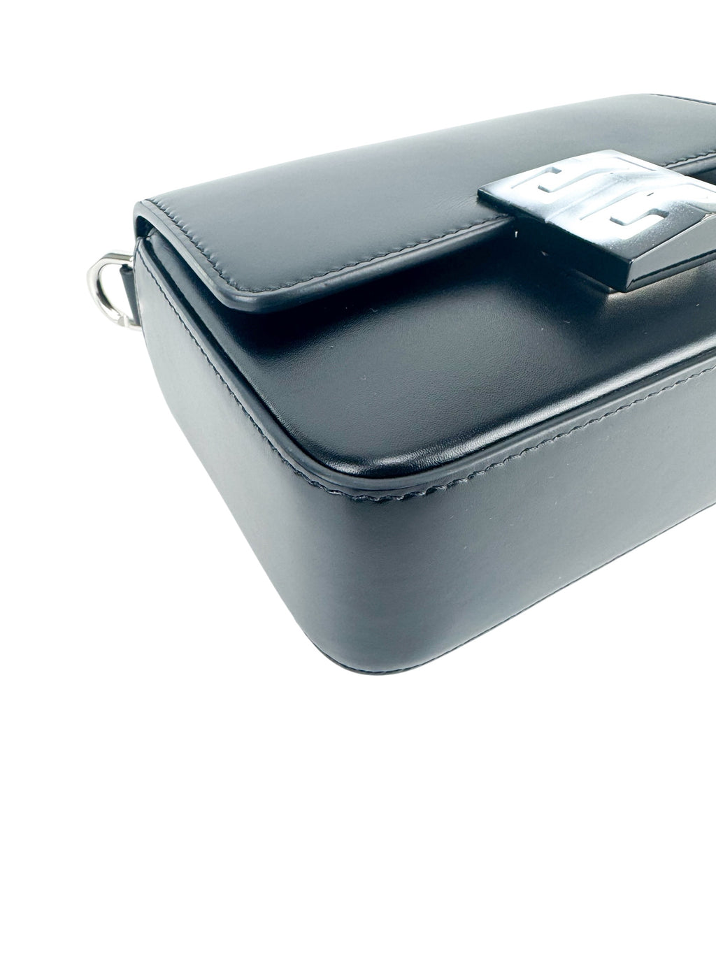 Givenchy X CHITO Black Box Calfskin Graffiti Effect Small 4G Shoulder Bag