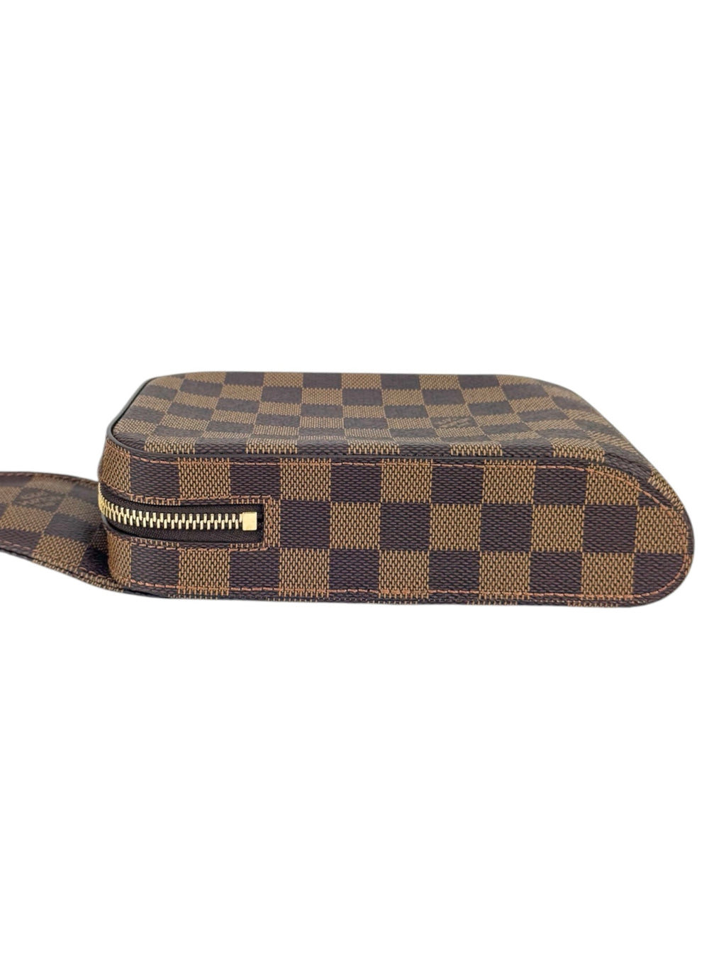 Louis Vuitton Damier Ebene Canvas Leather Geronimos Sling Bag