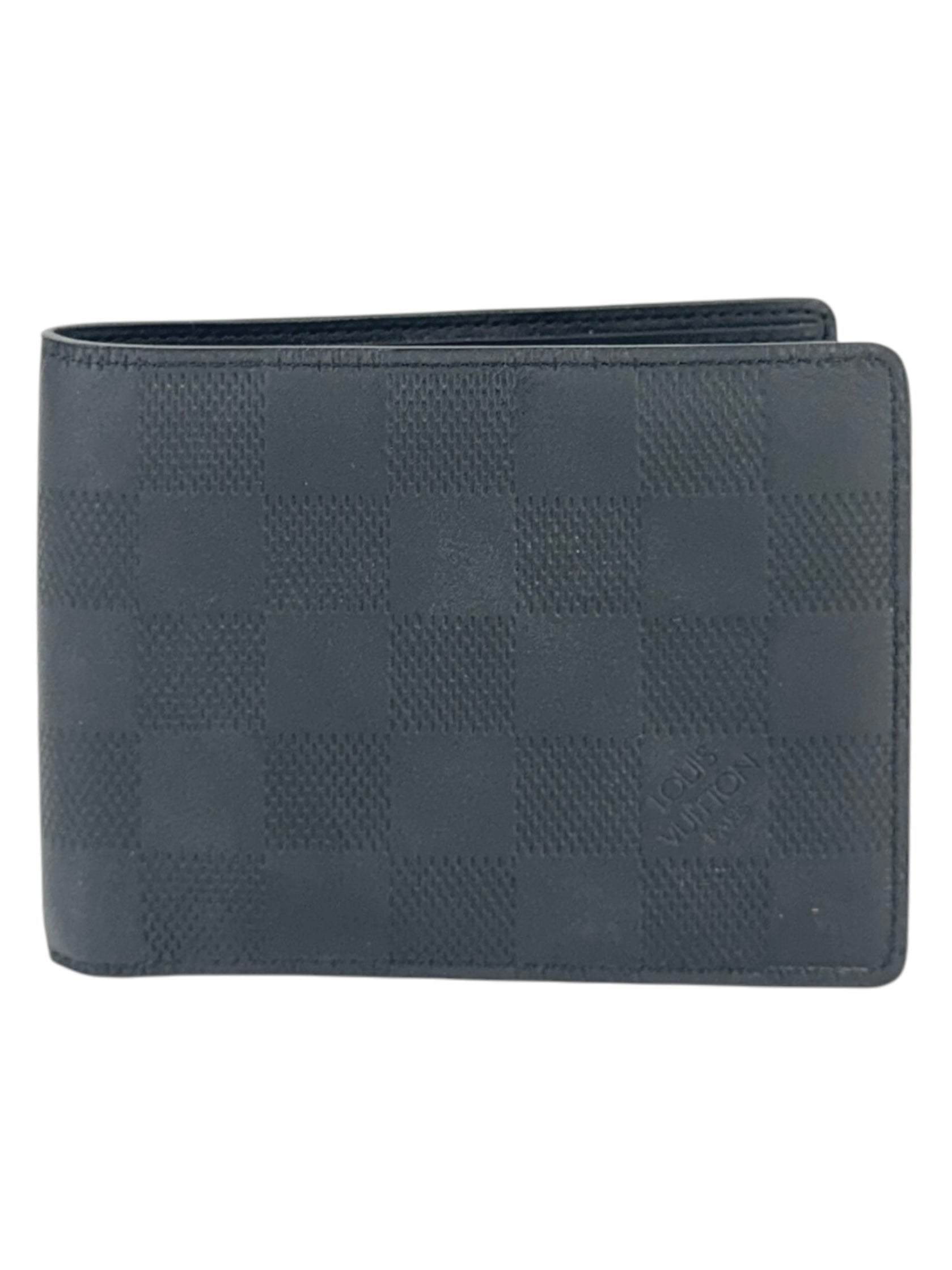 Louis Vuitton Onyx Leather Damier Infiniti Porterfeuille Wallet