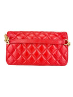 Chanel Red Lambskin Leather Reissue 2.55 Belt Bag