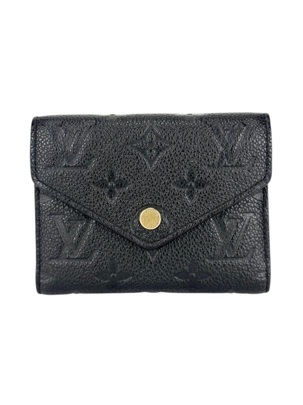 Louis Vuitton Black Empreinte Leather Bifold Wallet