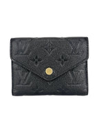 Louis Vuitton Black Empreinte Leather Bifold Wallet
