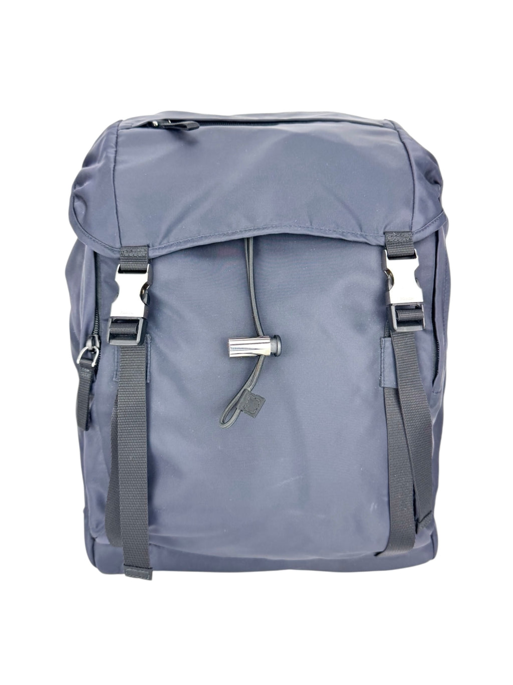 Prada Navy Nylon Backpack
