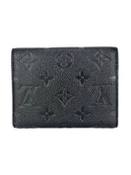 Louis Vuitton Black Empreinte Leather Bifold Wallet