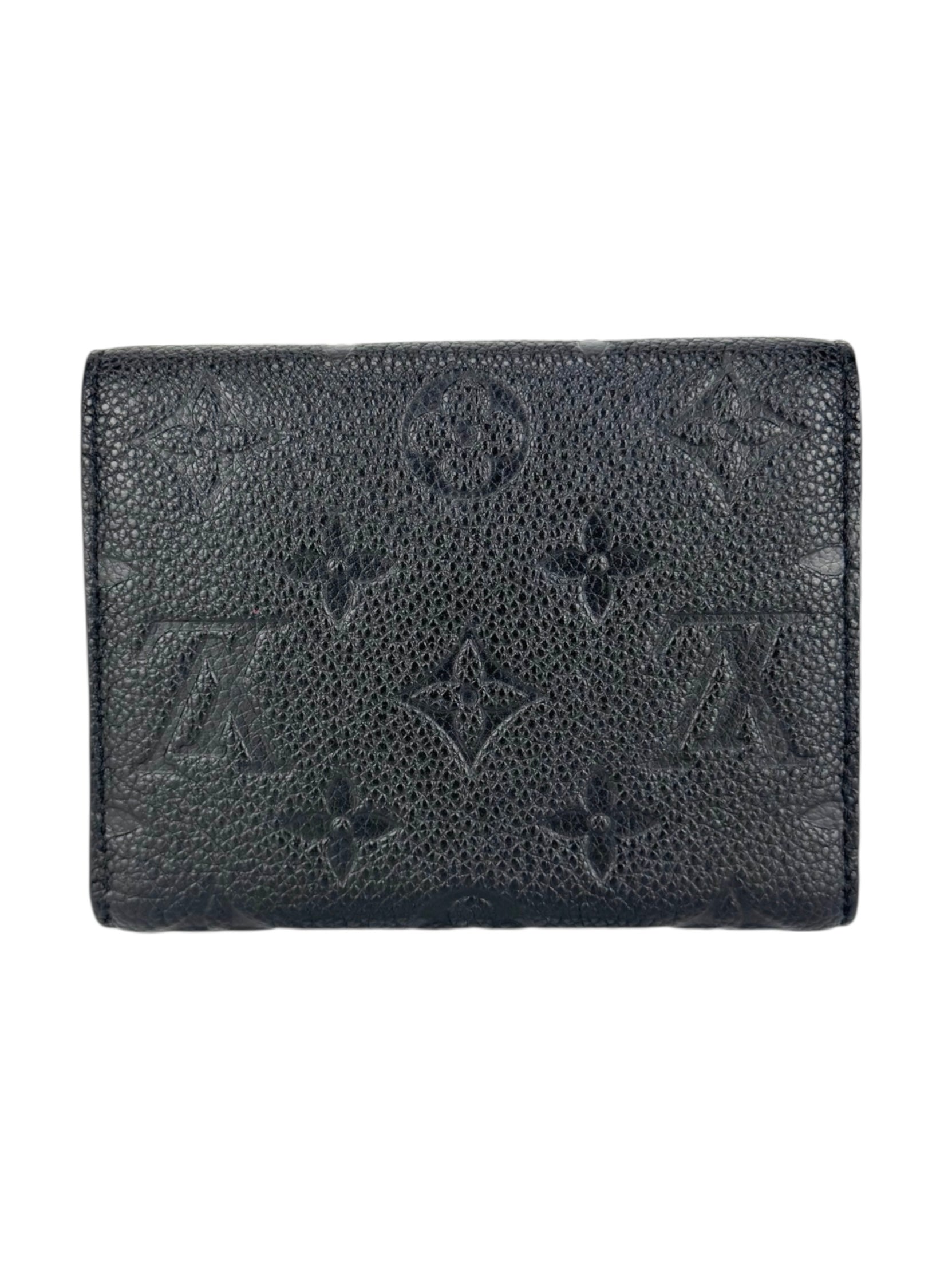 Louis Vuitton Black Empreinte Leather Bifold Wallet