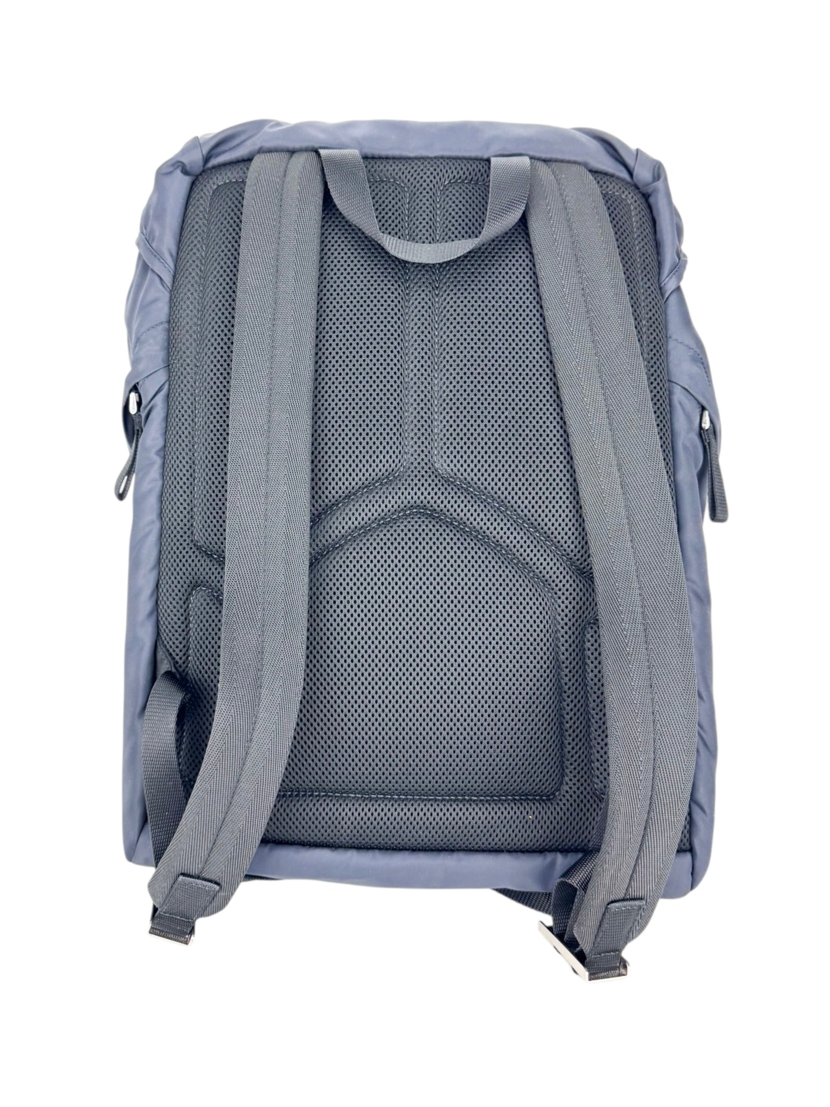 Prada Navy Nylon Backpack