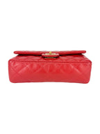 Chanel Red Lambskin Leather Reissue 2.55 Belt Bag