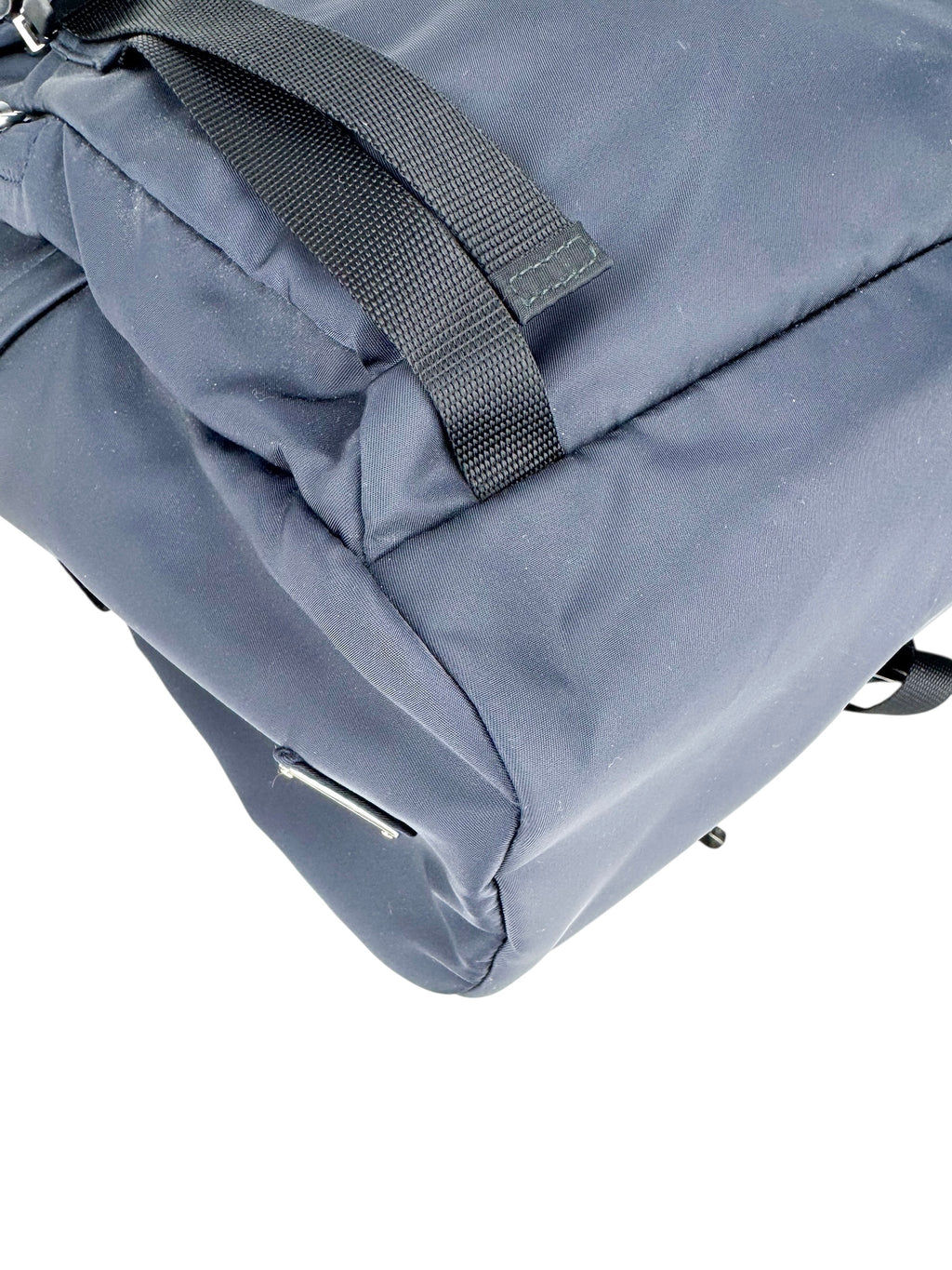 Prada Navy Nylon Backpack