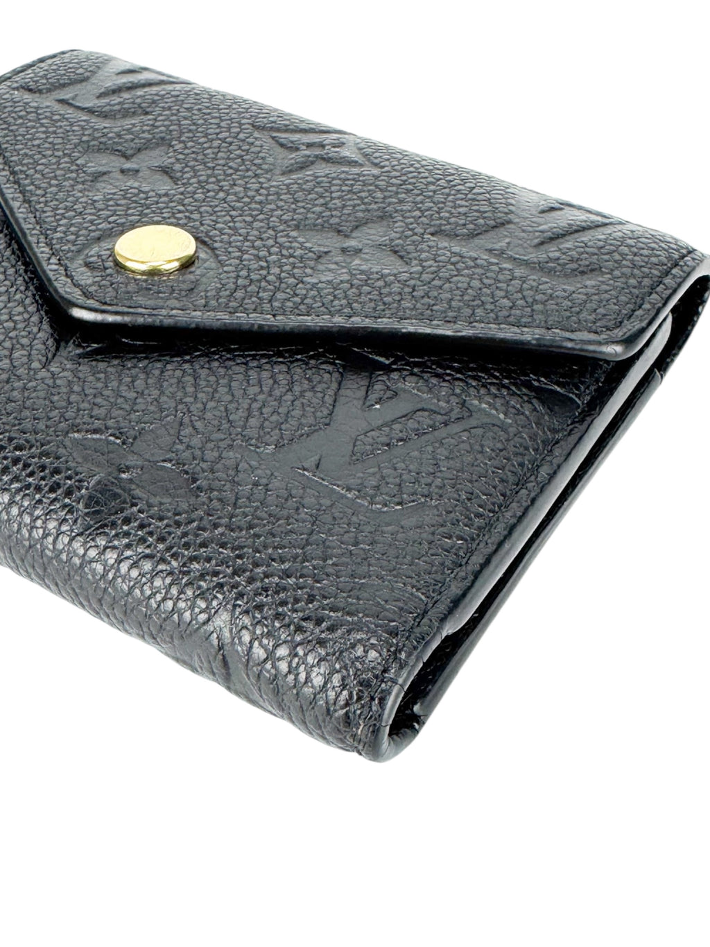 Louis Vuitton Black Empreinte Leather Bifold Wallet
