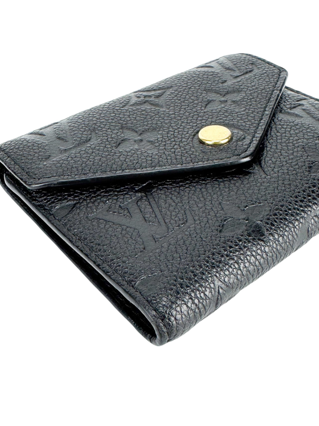Louis Vuitton Black Empreinte Leather Bifold Wallet