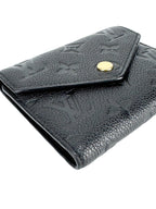 Louis Vuitton Black Empreinte Leather Bifold Wallet